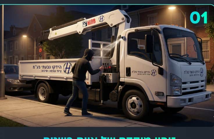 מערכת וידאו חכמה למנופים